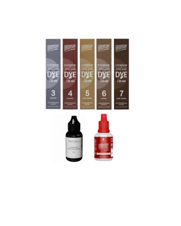 bronsun tartós krémfesték szett