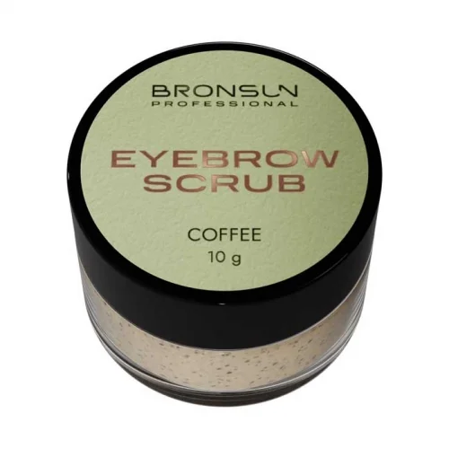 bronsun-eyebrow-coffee-scrub bronsun szemöldök radír